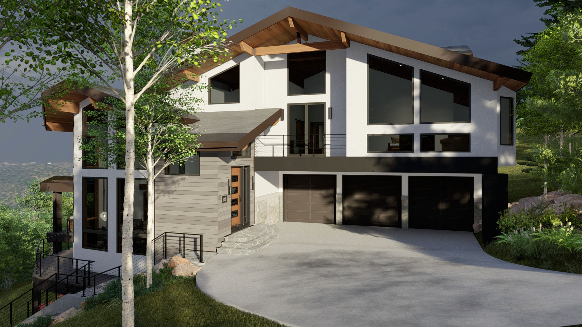 Deer Valley, Park City Ski Home Renovation Design by Tarsier 3D Studio
